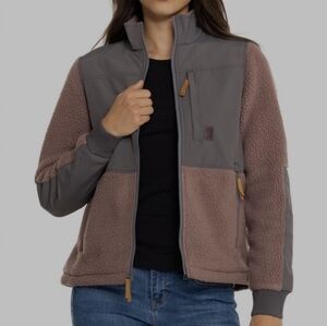 Topo Designs Gray and Brown Women's Jacket